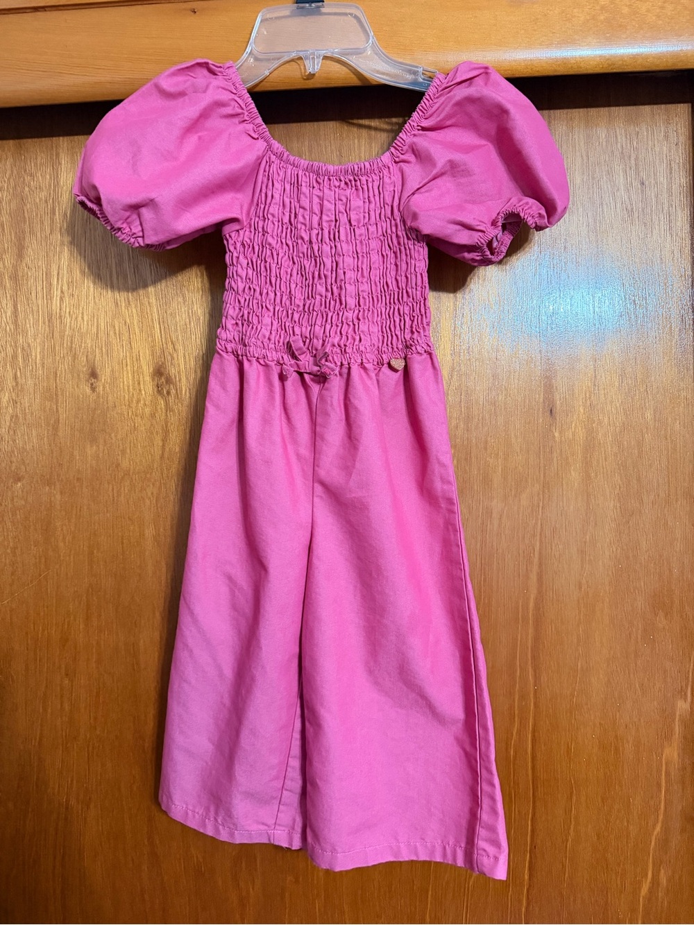 Vince Camuto Kids Hot Pink Smocked Top size 4